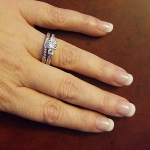 CZ Bridal Set